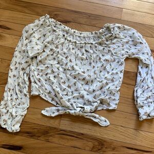 Aeropostale Floral Blouse Size M